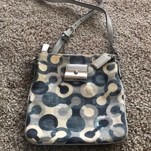 Coach cross body purse